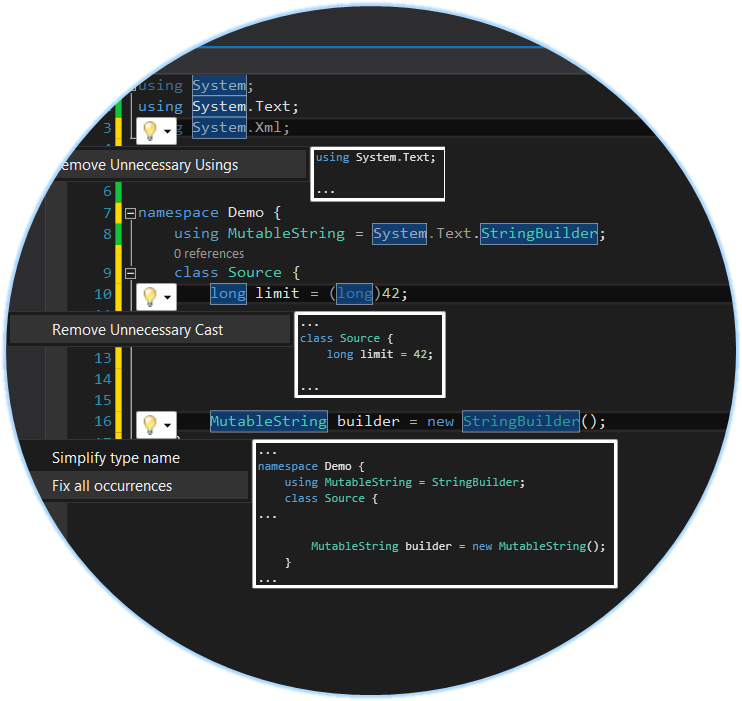 Roslyn Refactorings